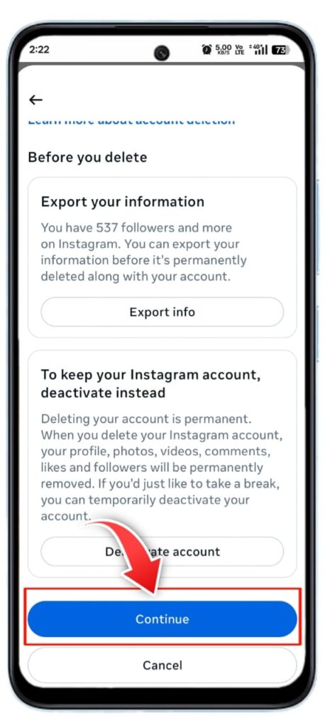 Instagram Account Delete Kaise Kare 2025