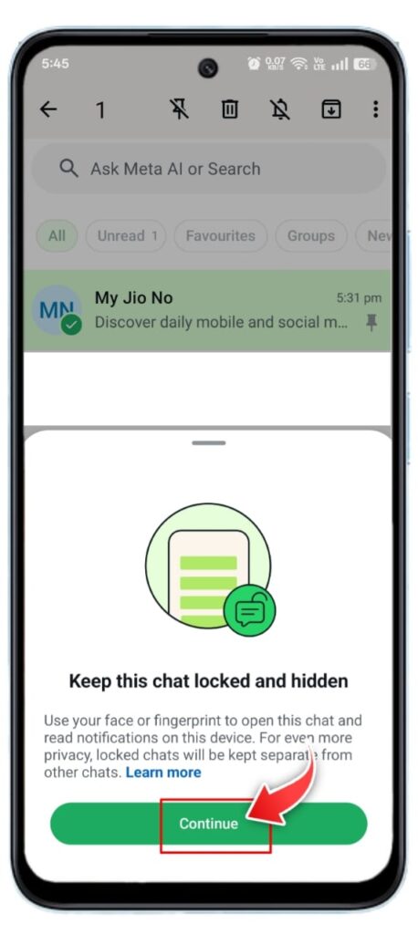 WhatsApp Chat Lock Kaise Kare 2025