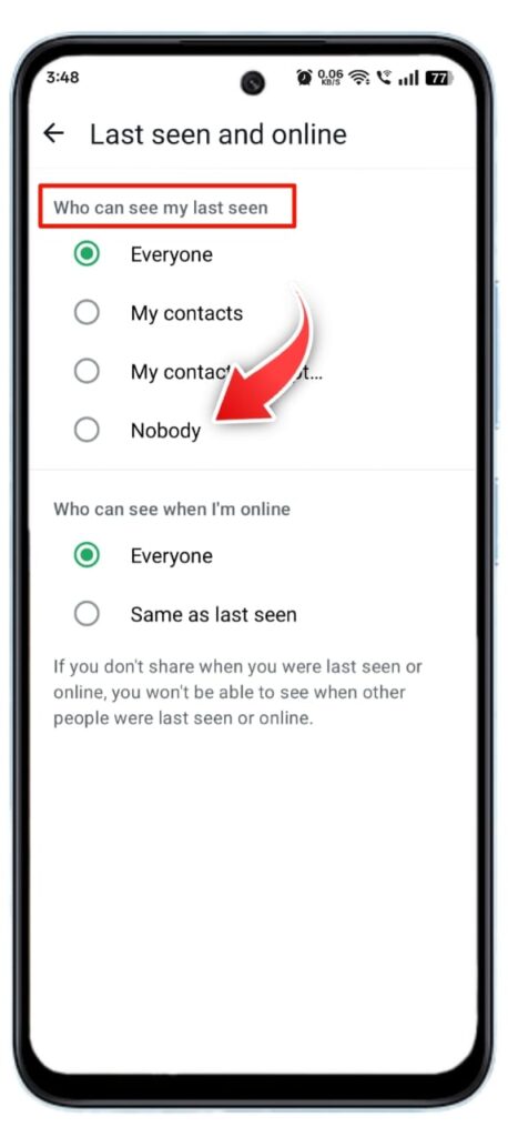 WhatsApp Me Online Hokar Bhi Offline Kaise Dikhe 2025