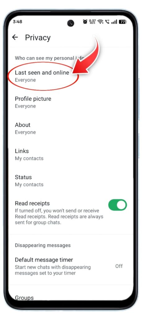 WhatsApp Me Online Hokar Bhi Offline Kaise Dikhe 2025