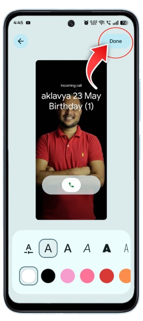 Call Aane Par Full screen Photo Kaise Set Kare 2025