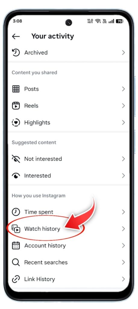 Instagram Watch History Kaise Delete Kare 2025