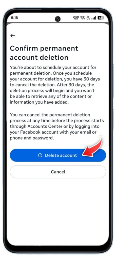Facebook Account Kaise Delete Kare