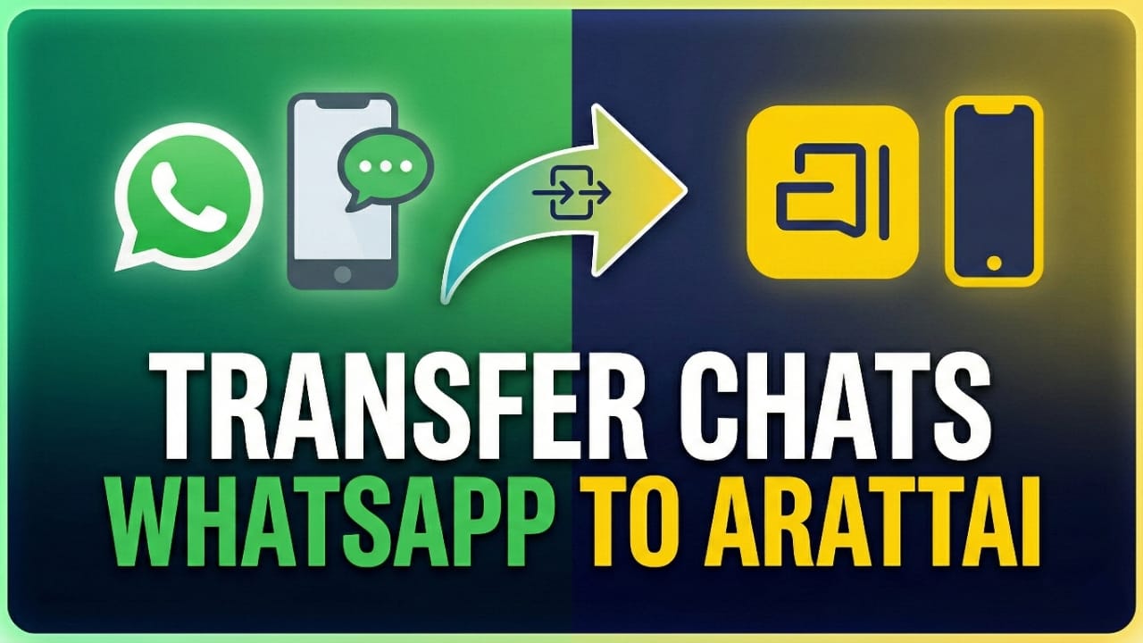 How to Move Your WhatsApp Chats to Arattai Messenger — A Simple Guide