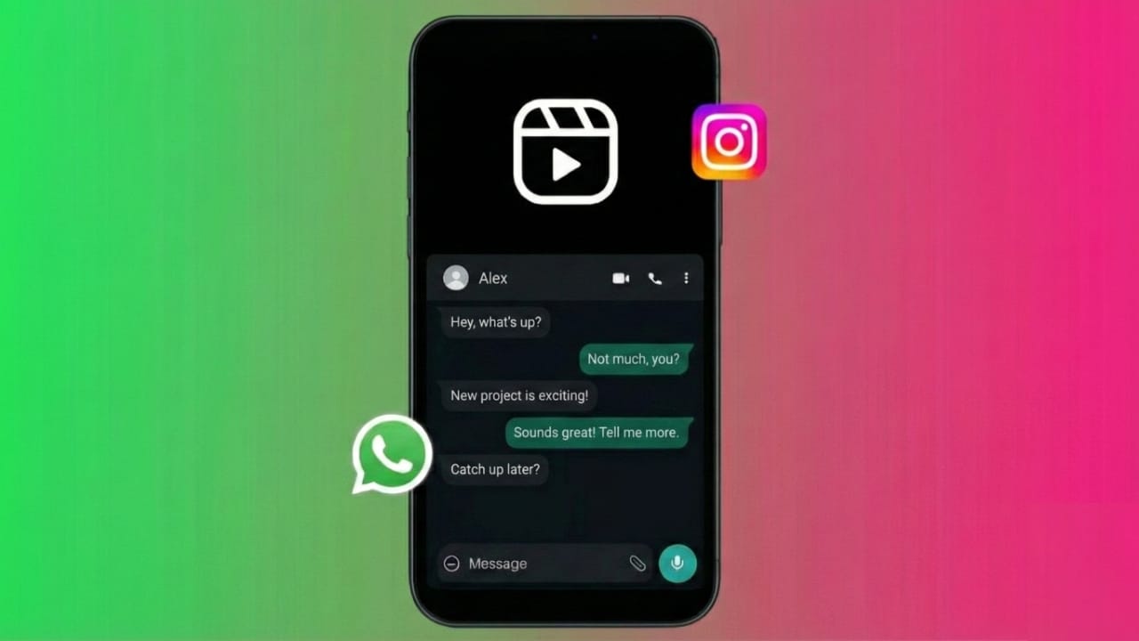 How to Watch Instagram Reels While Talking on WhatsApp