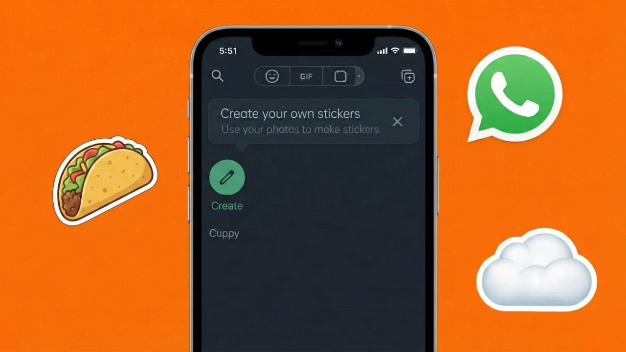 Create WhatsApp Stickers Without Any Extra App on Android and iPhone