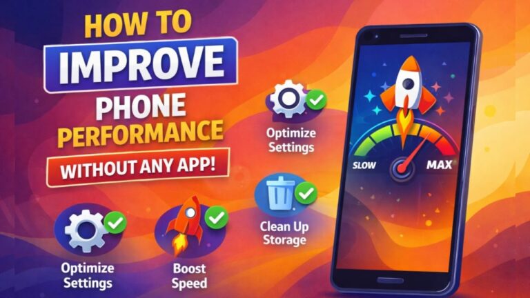 How to Make Your Phone Faster Without Installing Any App