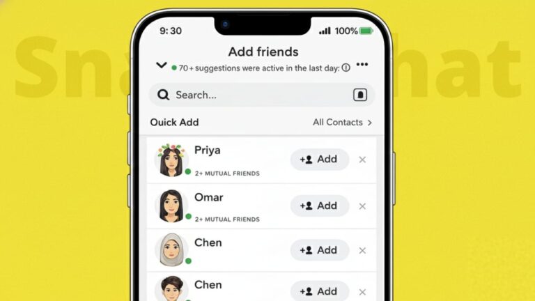 How to Check Mutual Friends on Snapchat