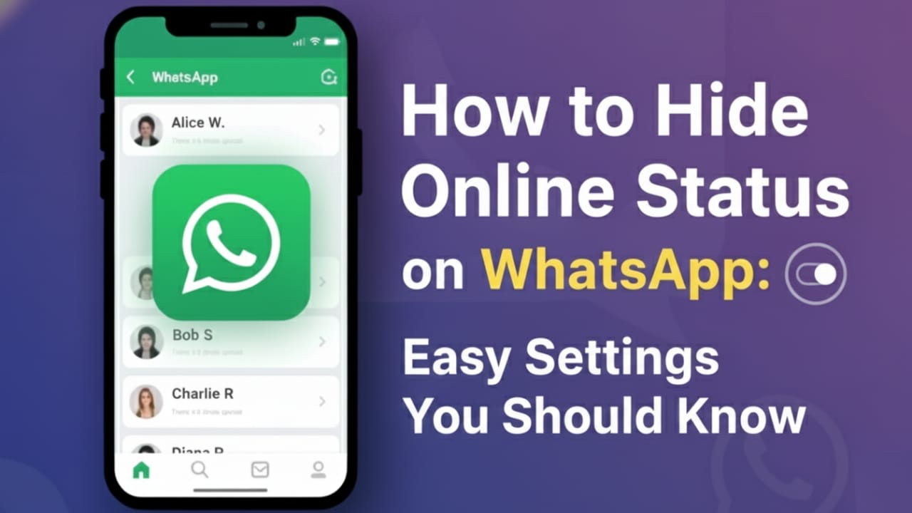 How to Hide Your Online Status on WhatsApp: Simple Privacy Settings Explained