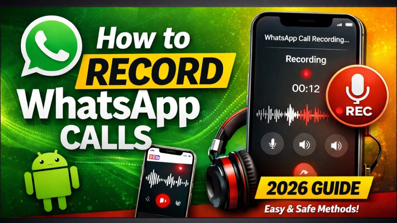 How to Record WhatsApp Calls in 2026 (Using WhatsApp Call Recorder App)