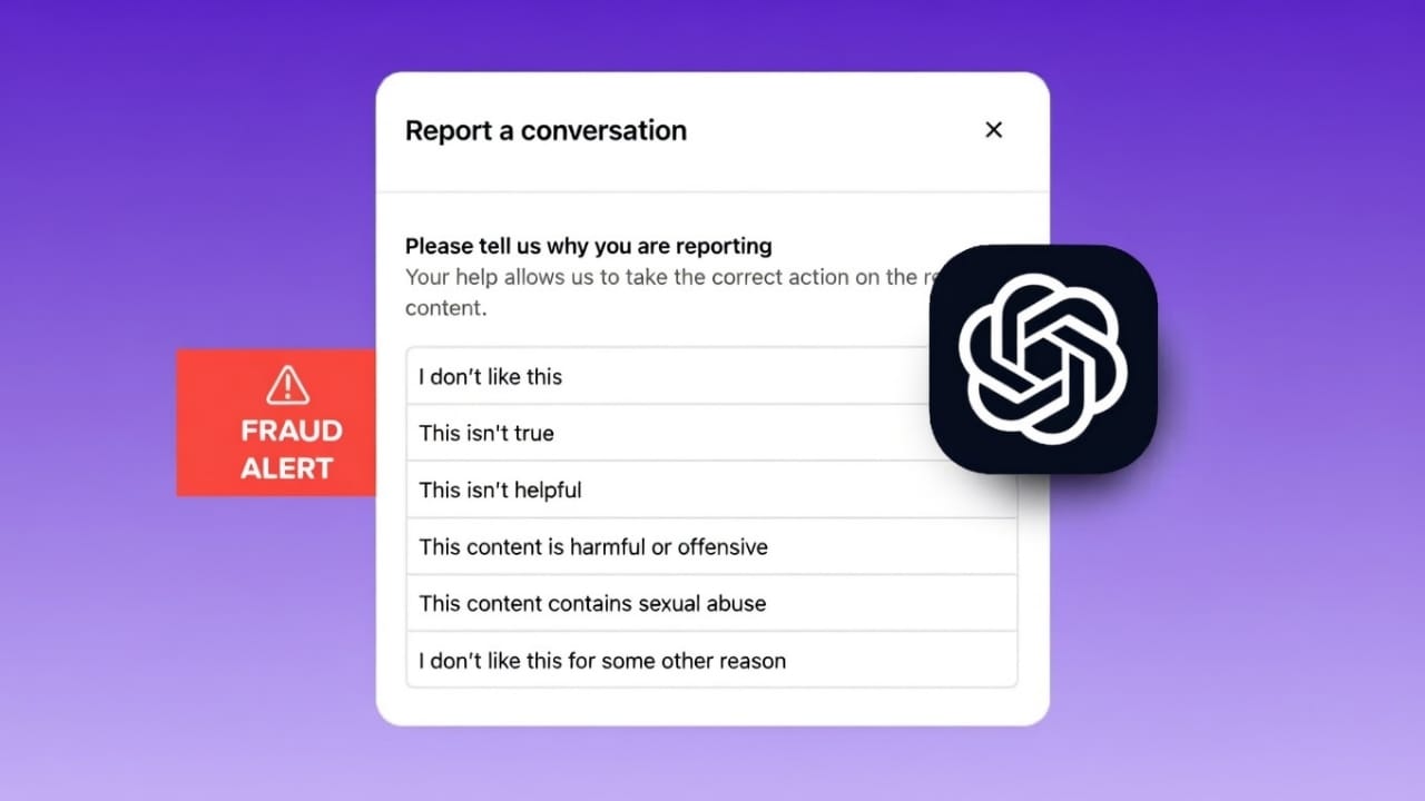 How to Safely Report Fraud or Suspicious Activity in ChatGPT