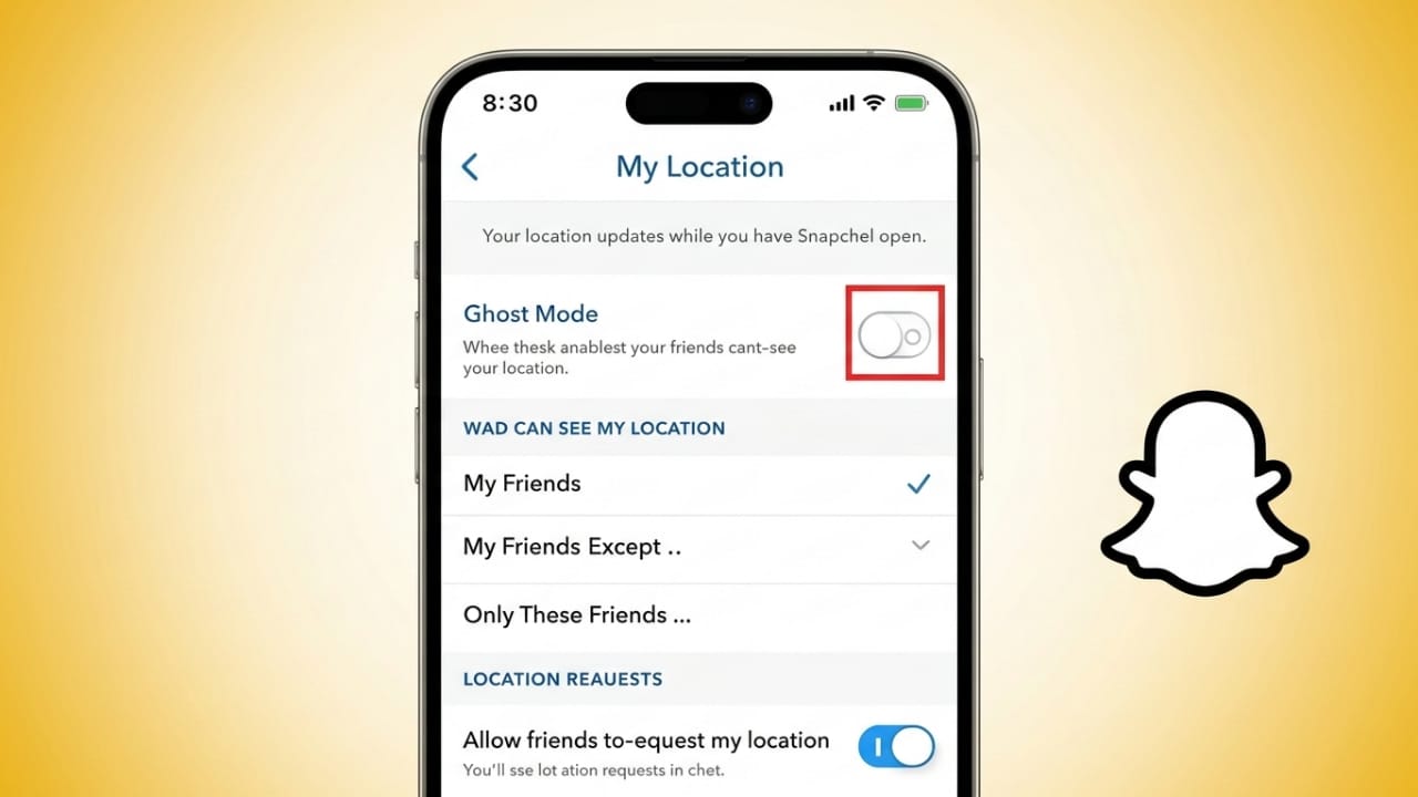 How to Hide Your Location on Snapchat Using Ghost Mode