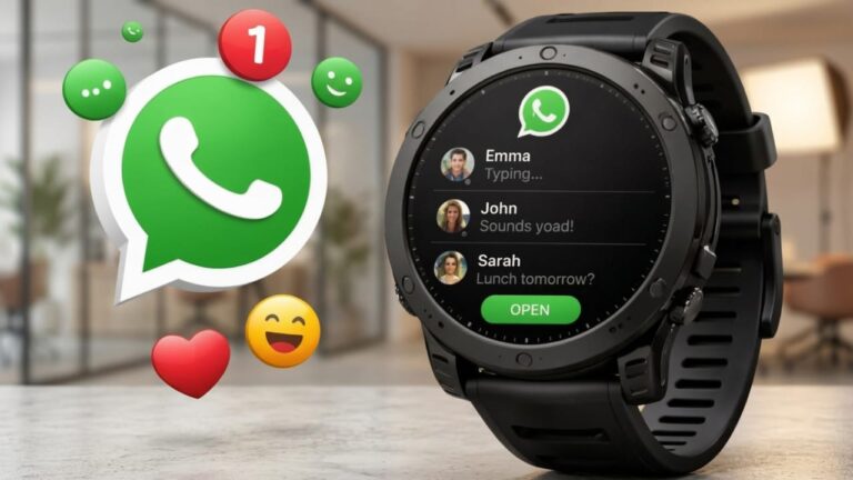 WhatsApp Launches an Official App for Garmin Smartwatches