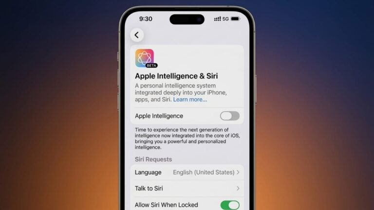 How to Disable Apple Intelligence on Your Device