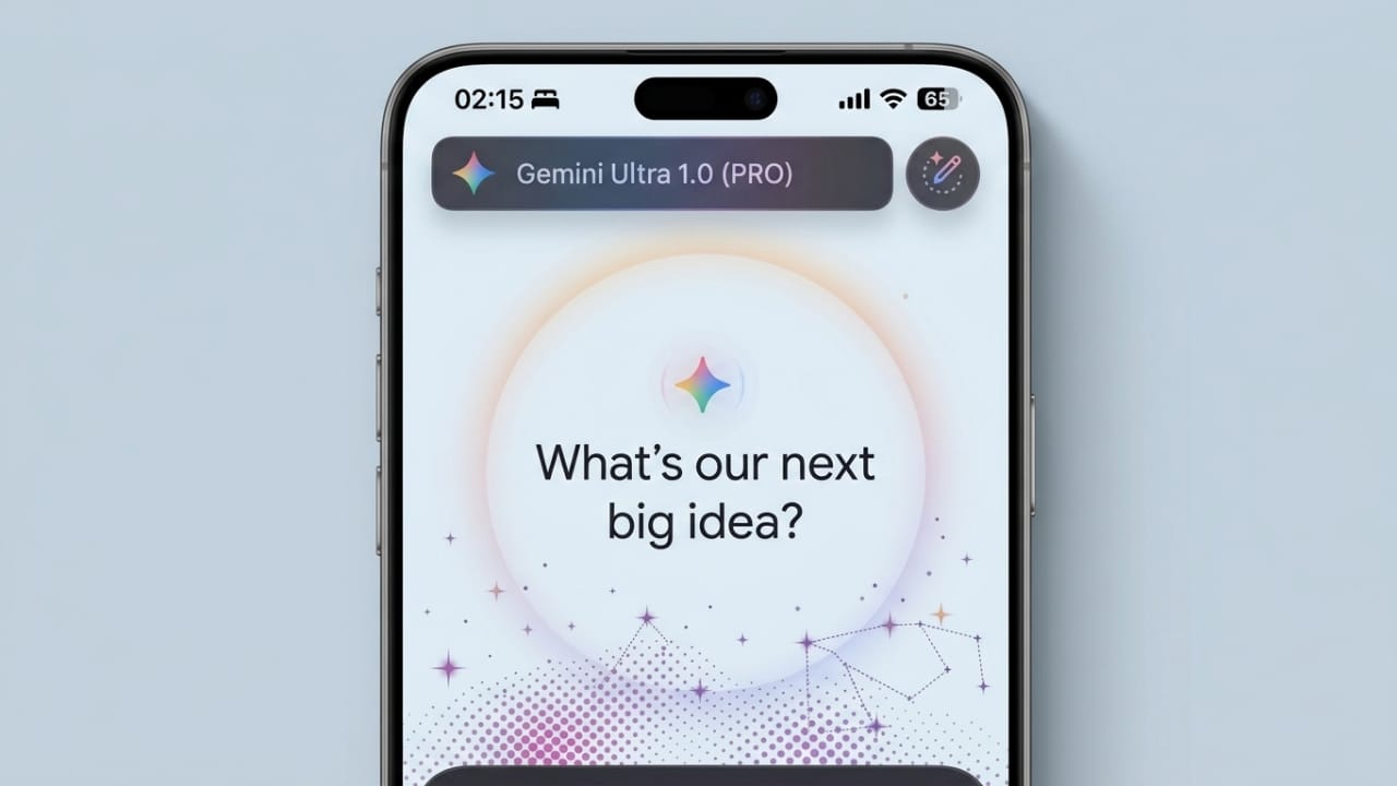 Google Experiments With a New Animated Design for Gemini on iOS