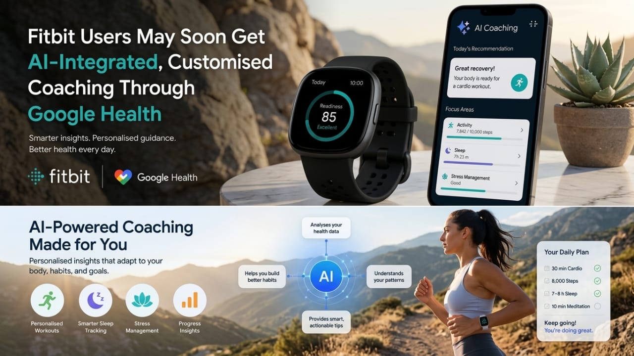 Fitbit Users May Soon Get Smarter AI Fitness Coaching Through Google Health