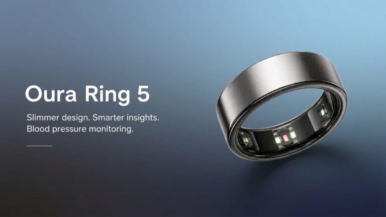 Oura Ring 5 Officially Unveiled With a Sleeker Design, Advanced Sensors, and Blood Pressure Tracking