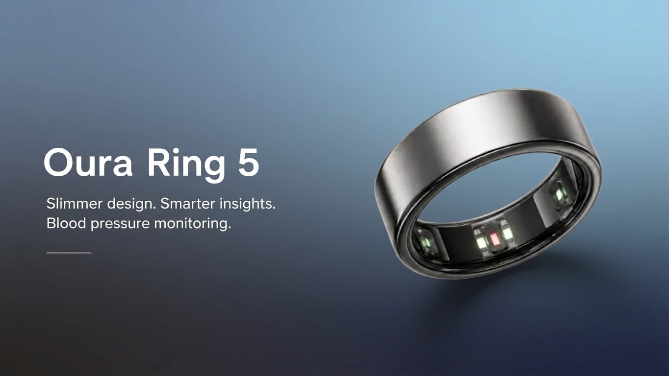Oura Ring 5 Officially Unveiled With a Sleeker Design, Advanced Sensors, and Blood Pressure Tracking