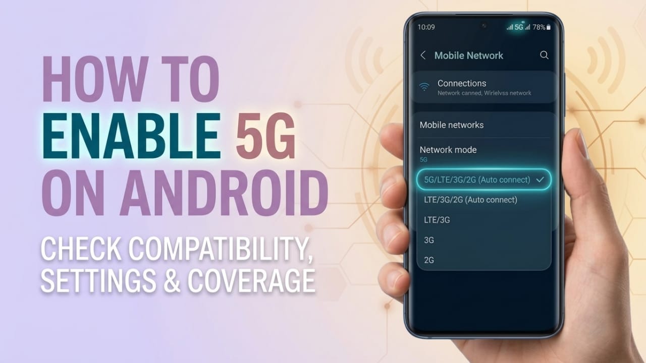How to Enable 5G on an Android Phone: What Works and What Doesn't