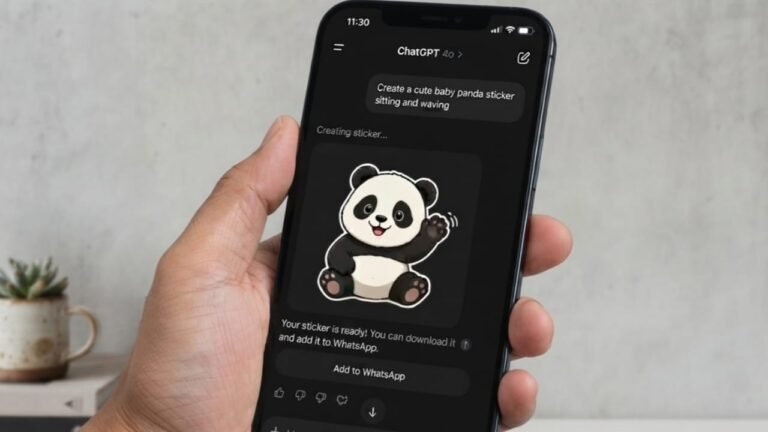 ChatGPT May Soon Let You Create and Send WhatsApp Stickers Directly