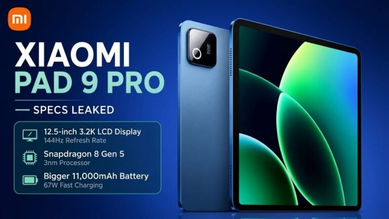 Xiaomi Pad 9 Pro Leak Reveals Larger 12.5-Inch Display, Snapdragon 8 Gen 5, and Bigger Battery