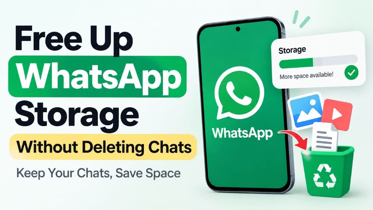 How to Free Up WhatsApp Storage Without Deleting Your Chats