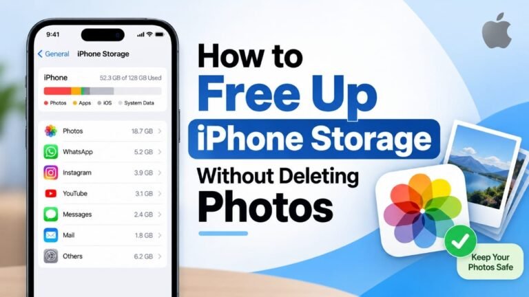 How to Free Up iPhone Storage Without Deleting Photos