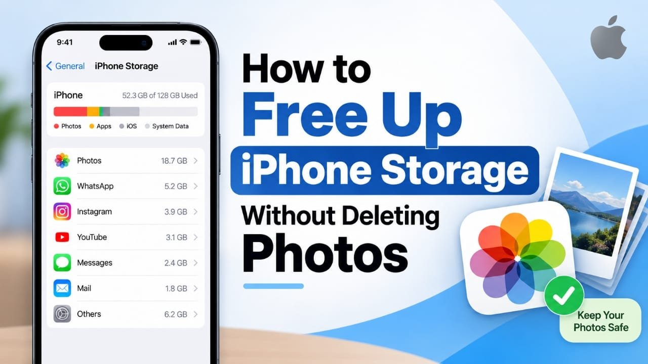 How to Free Up iPhone Storage Without Deleting Photos