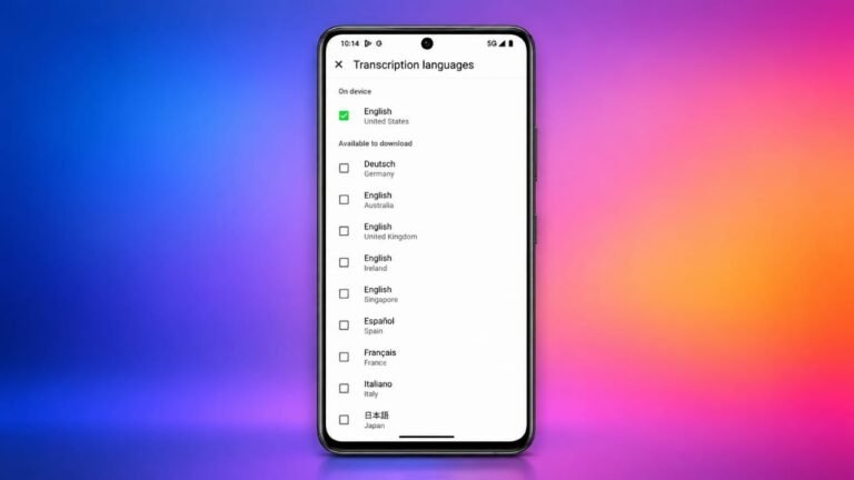 WhatsApp Expands Voice Message Transcription Language Support on Android