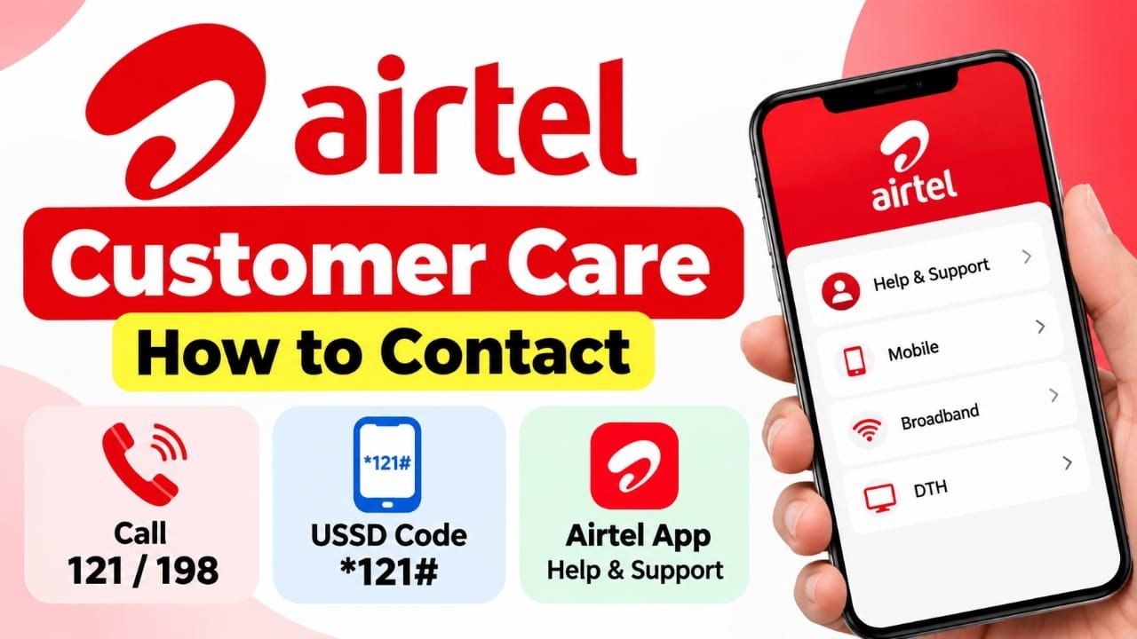 How to Contact Airtel Customer Care in India: All Support Options