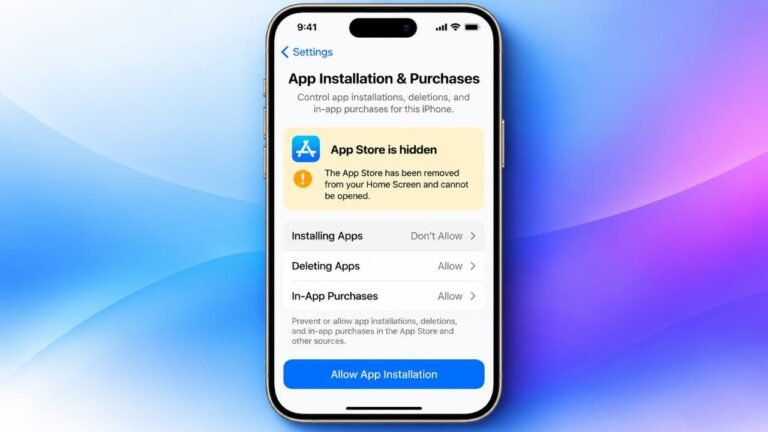 App Store Missing on iPhone? How to Find and Restore It