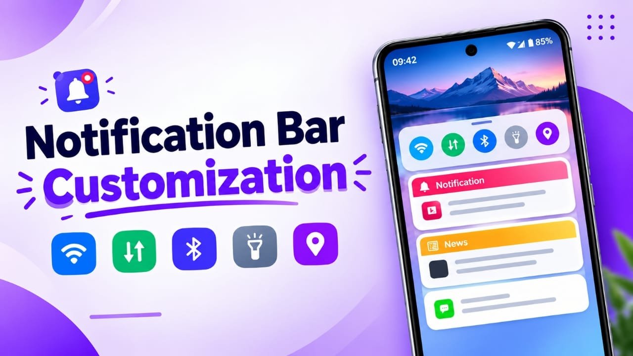 Notification Bar Customization App: How to Personalize Your Android Phone