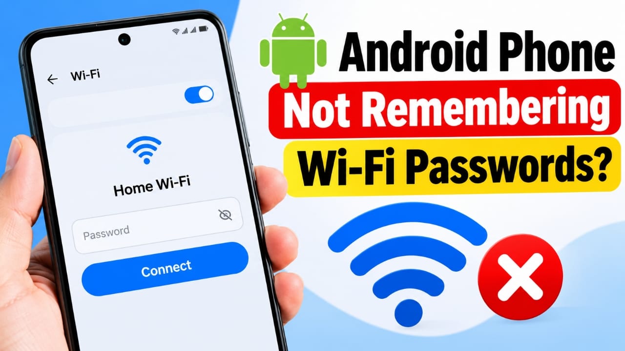 How to Fix an Android Phone That Keeps Forgetting Wi-Fi Passwords